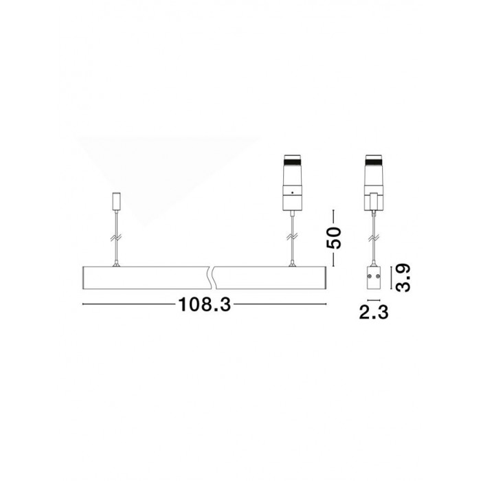 Підвісний світильник Nova Luce 9492837 Imagine