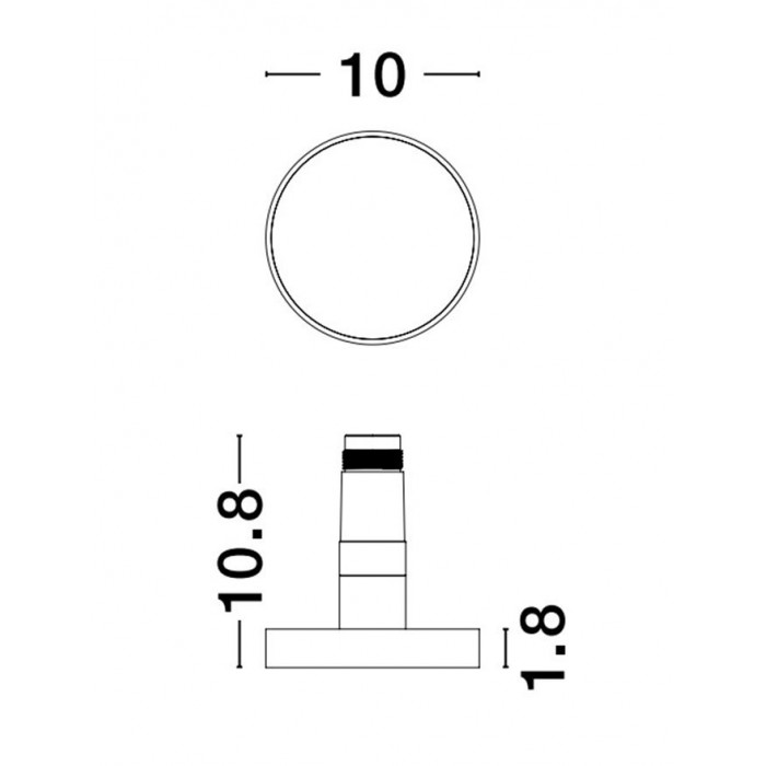 Точковий світильник Nova Luce 9492839 Imagine