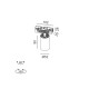 Світильник прожекторного типу LTX IN_RING TUB M NB, D52mm, H90mm, LED 10W, 4000К, чорний (09.0595.9.940.BK)