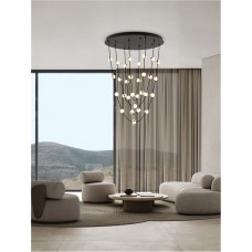 Подвесной светильник Nova Luce 9511019 Alcinoe, 102 Вт, 8914 лм, 3000К