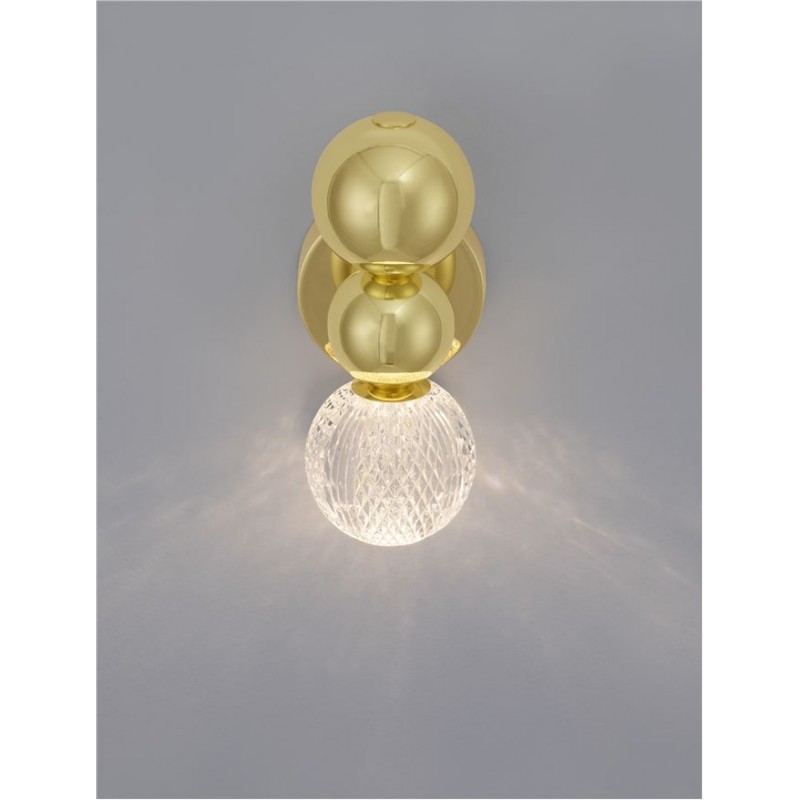 Бра Nova Luce 9522040 Brille, 4 Вт, 300 лм, 3200K