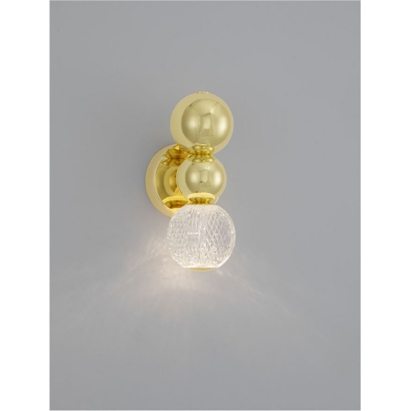 Бра Nova Luce 9522040 Brille, 4 Вт, 300 лм, 3200K