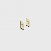 Заглушка - AIR_TRACK END CAP, L9mm, H14.8mm, IP20, латунь (15.SECAP.BR)