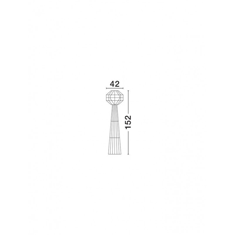 Торшер - Nova Luce 9586607 Lari