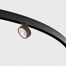 Світильник LTX IN_RING SOL MINI, D75mm, H26mm, LED 7W, 3000К, мідь/чорний (09.7526.7.930.CPG/BK)