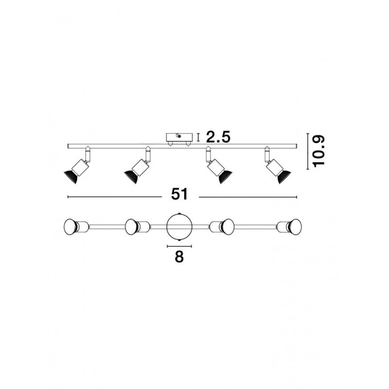 Спот - Nova Luce 960008 Lup