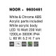Підсвітка для дзеркала Nova Luce 9600461 Noor, 15 Вт, 1200 лм, 3000K