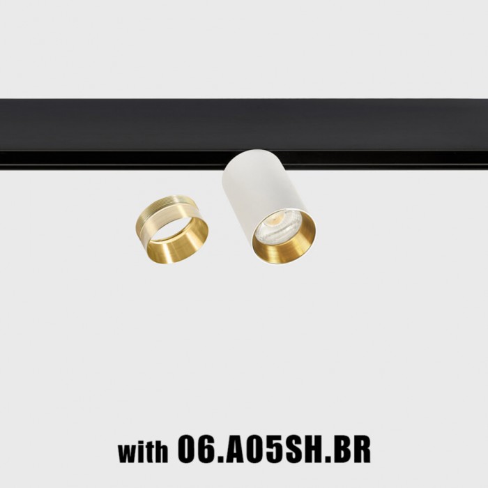 Магнитный трековый светильник LTX 06.0591.14.940.WHW.2G In_Line Tub M A 90, 10.8 Вт, 1320 лм, 4000K