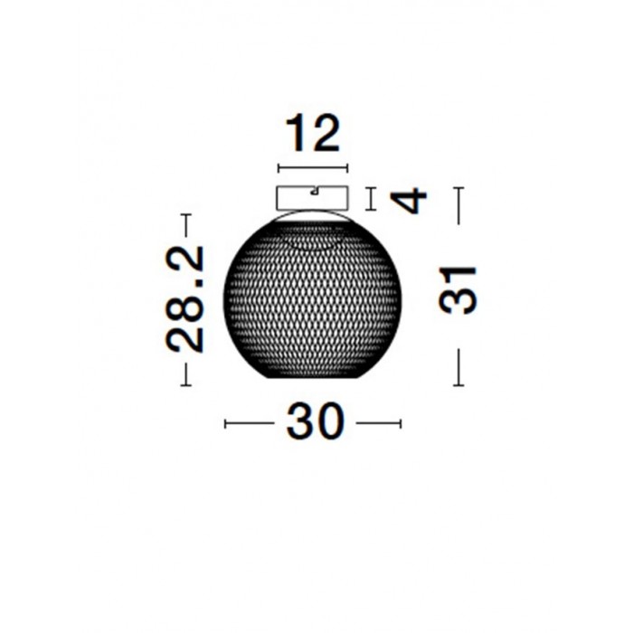 Люстра - Nova Luce 9620156 Kinetic, 3000К