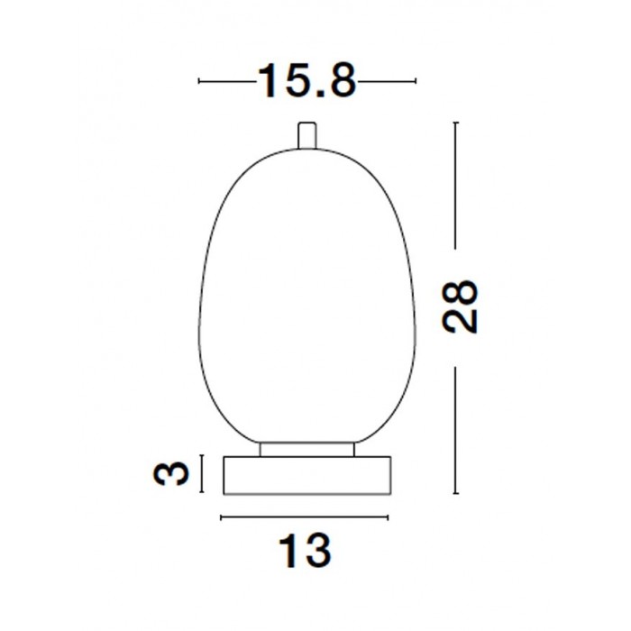 Настольная лампа Nova Luce 9624089 Lato