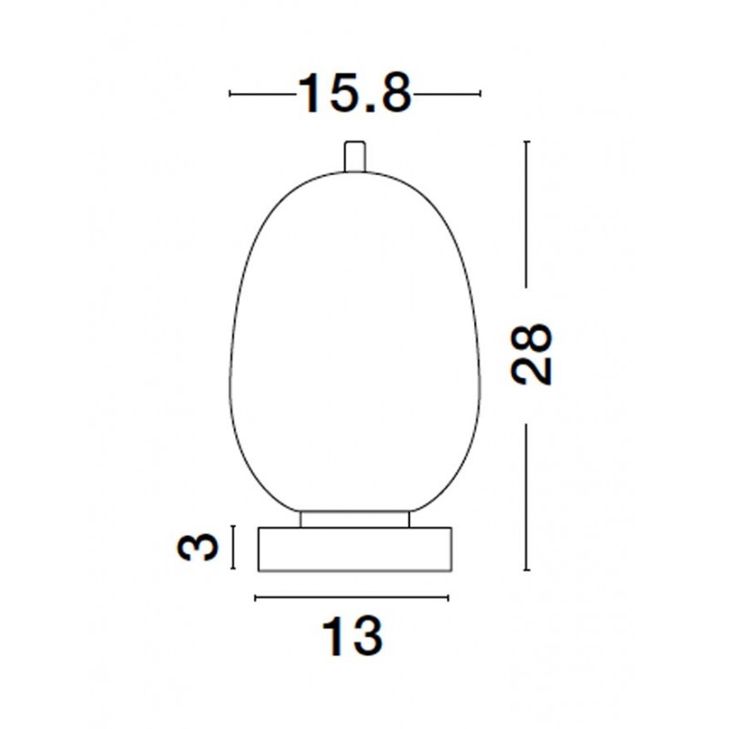Настольная лампа Nova Luce 9624089 Lato