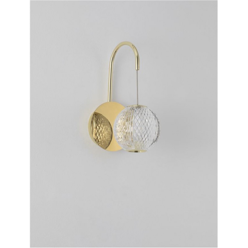Бра - Nova Luce 9695100 Brillante, 4.2 Вт, 3200K