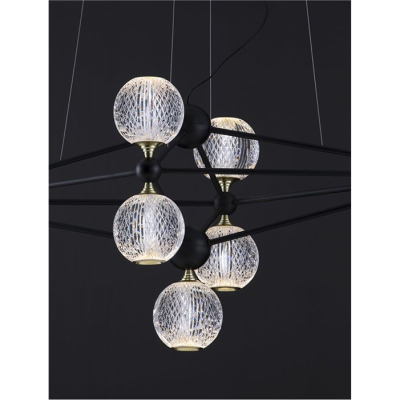 Люстра - Nova Luce 9695300 Белинда, 38 Вт, 3200K
