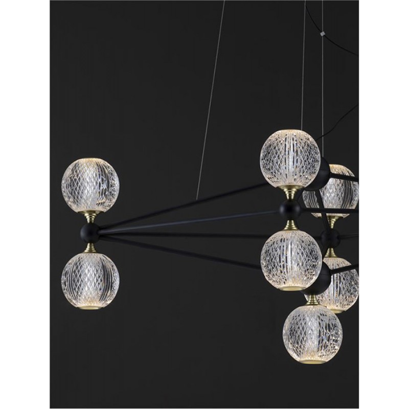 Люстра - Nova Luce 9695300 Белинда, 38 Вт, 3200K