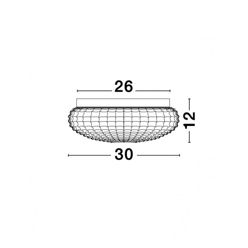 Люстра Nova Luce 9738254 Clam