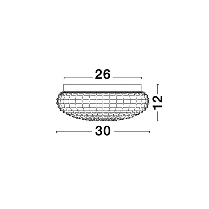 Люстра - Nova Luce 9738255 Clam