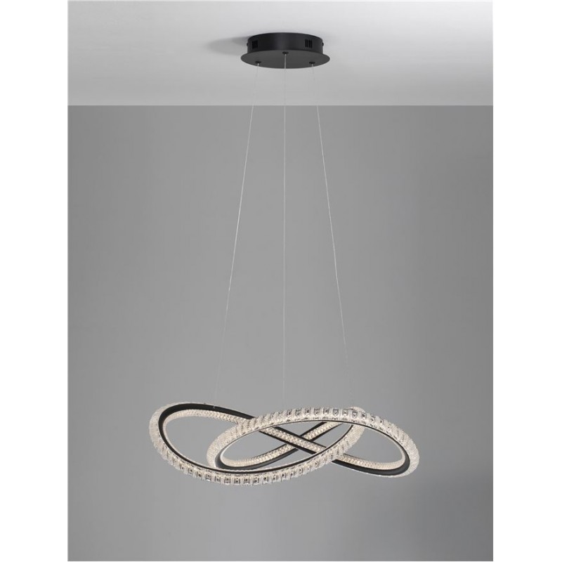 Люстра - Nova Luce 9748160 Ginevra, 56 Вт, 3750 лм, 3000K