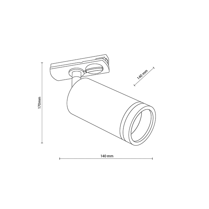 Трековий світильник TK Lighting 10029