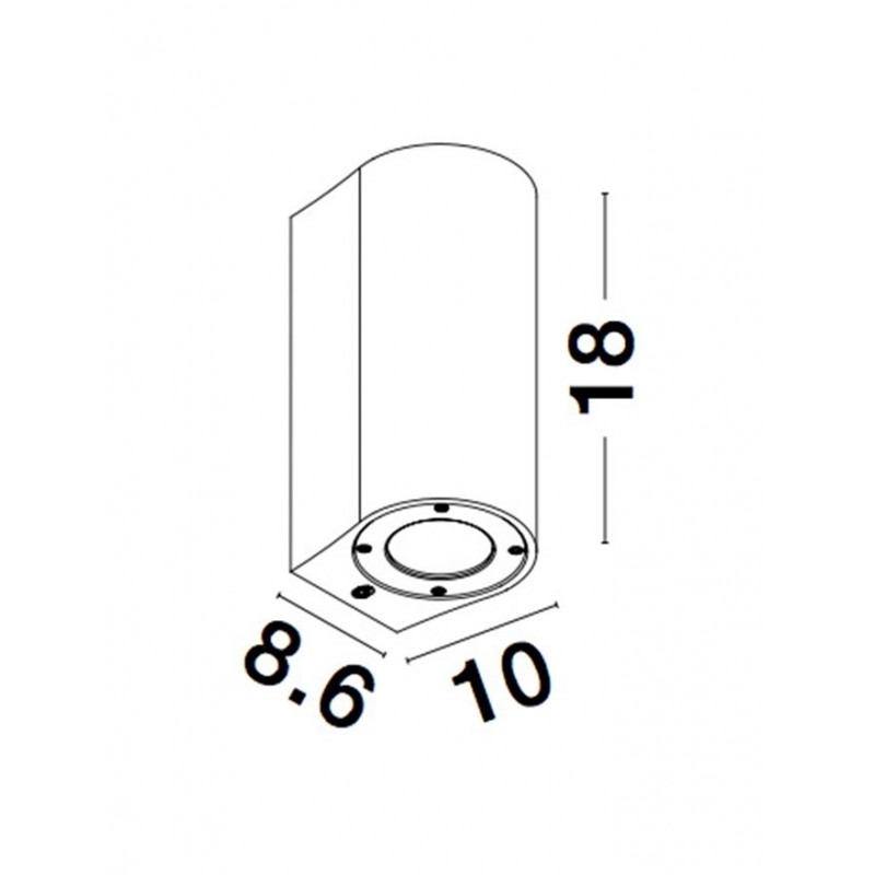 Настенный светильник Nova Luce 9790521 Lido