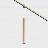 Светильник подвесной LTX AIR_TUB S P, D30mm, H300mm, LED 6W, 3000К, латунь (15.0330.4.930.BR)