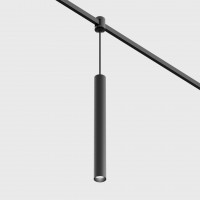 Светильник подвесной LTX AIR_TUB S P, D30mm, H300mm, LED 6W, 3000К, черный (15.0330.4.930.BK)