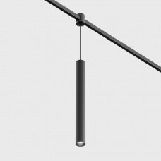 Світильник підвісний LTX AIR_TUB S P, D30mm, H300mm, LED 6W, 3000К, чорний (15.0330.4.930.BK)