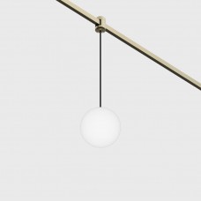 Светильник подвесной LTX AIR_SFERA P, D100mm, LED 4W, 3000К, отопление/латунь (15.1000.4.930.BR)