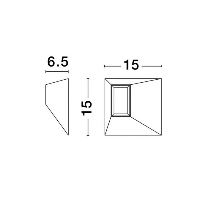 Точечный светильник Nova Luce 9870042 Utopia, 9 Вт, 444 лм, 3000К