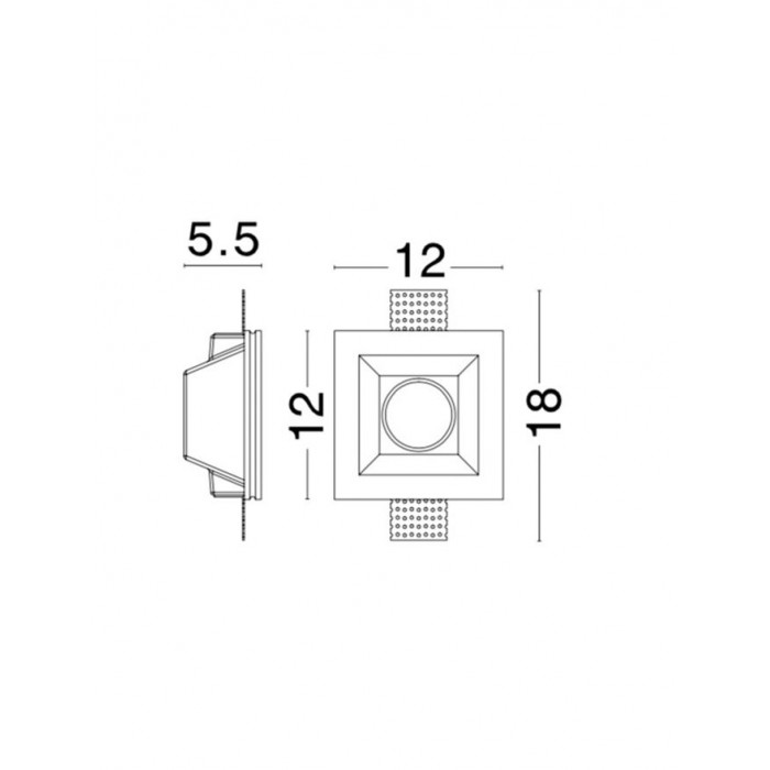 Точечный светильник Nova Luce 9879101 Tobia