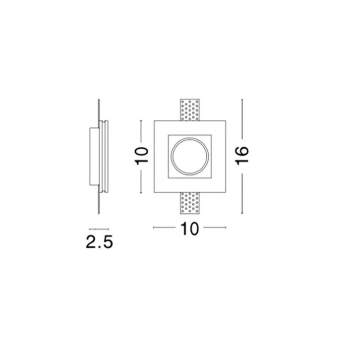 Точечный светильник Nova Luce 9879107 Tobia