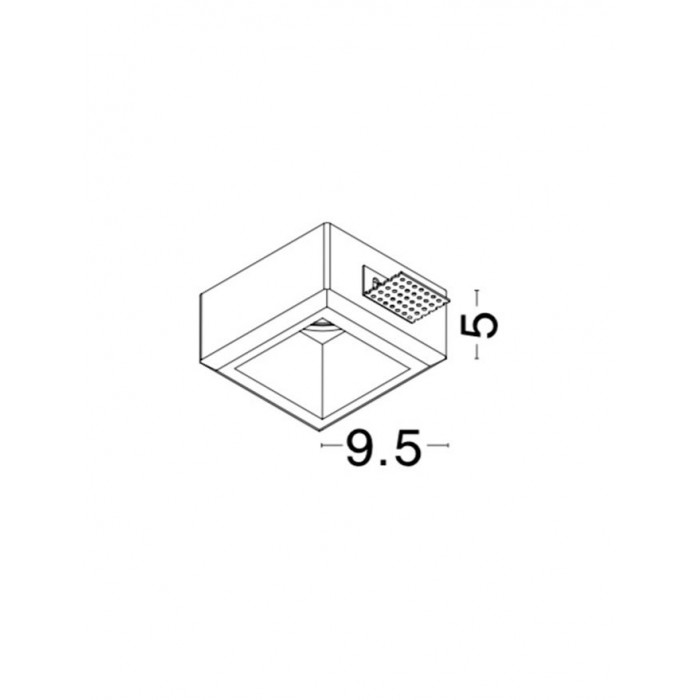 Точечный светильник Nova Luce 9879113 Tobia