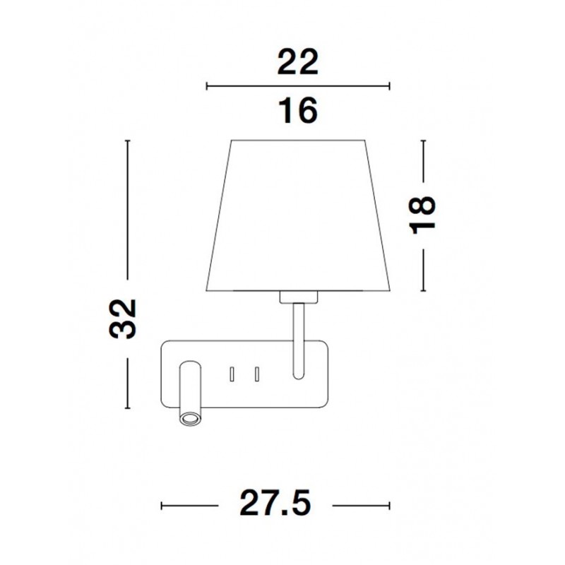 Бра - Nova Luce 9919151 Savona