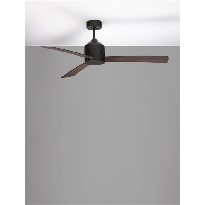 Люстра-вентилятор Nova Luce 9952350 Axel, 18 Вт, 1080 лм, 3000K-6500K