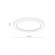 Потолочный светильник TK Lighting 18011 Aqua Wood, 36 Вт, 4080 лм, 3000К/4000К/6500К