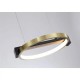 Підвісний світильник Searchlight 62330-3GO Aerial 3Lt LED Bar Pendant, Gold and Black Metal, 35 Вт, 1676 лм, 3000К