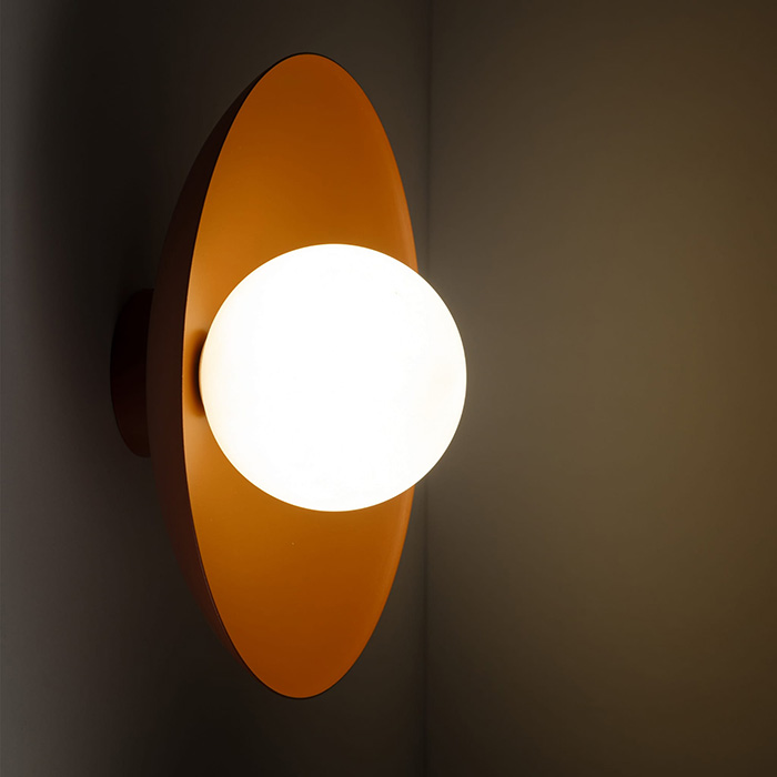 Бра, настенный светильник TK Lighting 10937 Slate G9 1x8W IP20 терракотовый