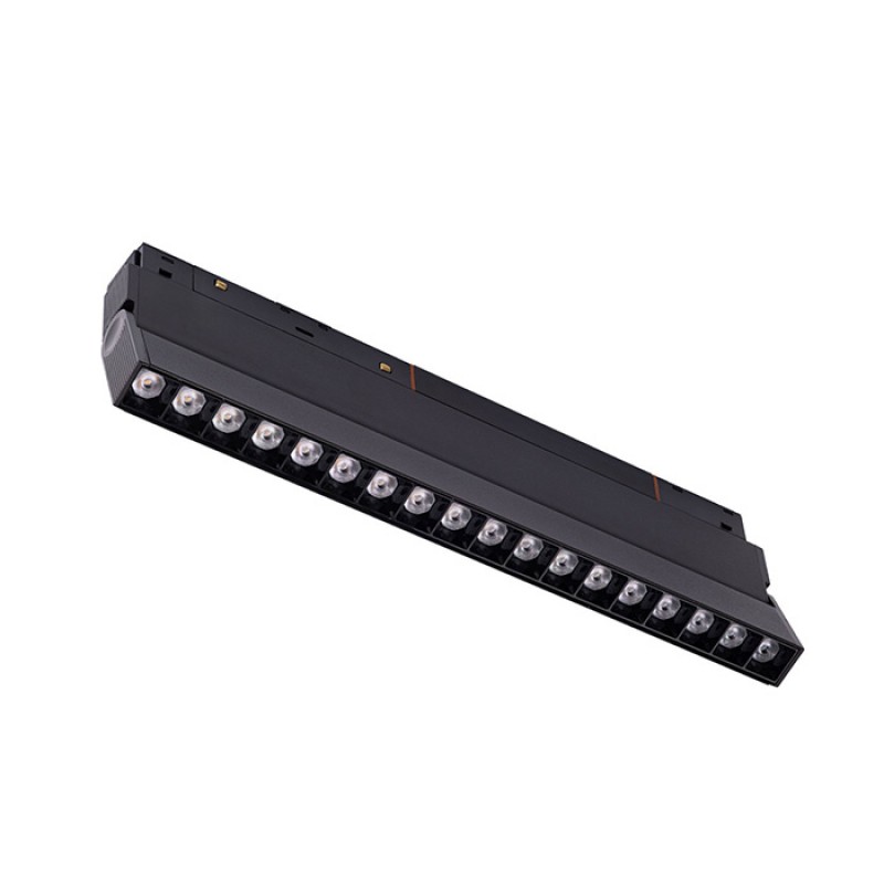 Магнитный трековый светильник Azzardo AZ5486 Alfa Cyrus Track Magnetic 18W 4000K BK, 18 Вт, 1509 лм, 4000K