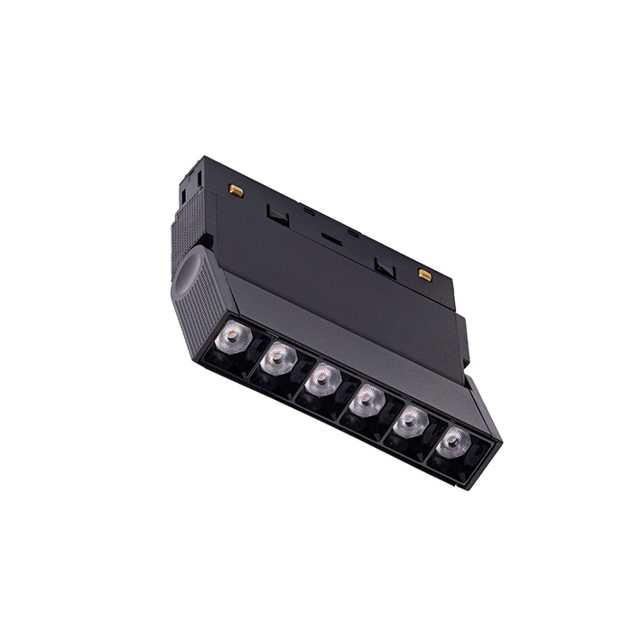 Магнітний трековий світильник Azzardo AZ5481 Alfa Cyrus Track Magnetic 6W 4000K BK, 6 Вт, 629 лм, 4000K