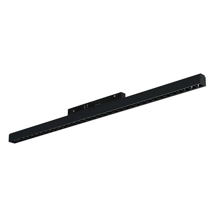 Магнітний трековий світильник Azzardo AZ6242 ALFA KIRA TRACK MAGNETIC 2LINE 36W CCT SWITCH DIM BK, 36 Вт, 3000K/4000K/6000K