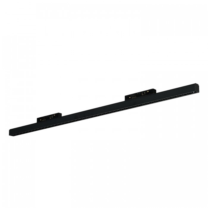 Магнітний трековий світильник Azzardo AZ6243 ALFA KIRA TRACK MAGNETIC 2LINE 48W CCT SWITCH DIM BK, 48 Вт, 3000K/4000K/6000K