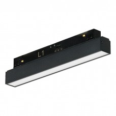 Магнитный трековый светильник Azzardo AZ6236 ALFA SAGA TRACK MAGNETIC 2LINE 12W CCT SWITCH DIM BK, 12 Вт, 3000/4000/6000K