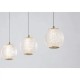 Подвесной светильник Searchlight 51485-5SB Allure 5Lt Bar Pendant - Satin Brass Metal & Clear Acrylic, 21.02 Вт, 1445 лм, 3000К