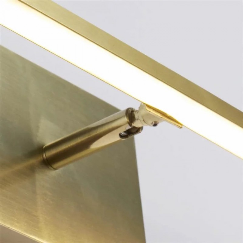 Подсветка для зеркала Searchlight 68241-41SB Amalfi LED Wall Light IP44, Satin Brass Metal, 7 Вт, 433 лм, 3000К
