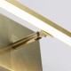 Подсветка для зеркала Searchlight 68241-41SB Amalfi LED Wall Light IP44, Satin Brass Metal, 7 Вт, 433 лм, 3000К