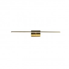 Подсветка для зеркала Searchlight 68241-41SB Amalfi LED Wall Light IP44, Satin Brass Metal, 7 Вт, 433 лм, 3000К