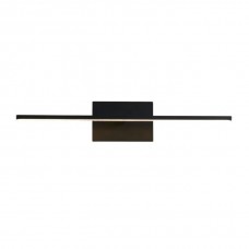 Подсветка для зеркала Searchlight 68241-61BK Amalfi LED Wall Light IP44, Matt Black Metal, 10 Вт, 715 лм, 2800К