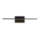Подсветка для зеркала Searchlight 68241-61BK Amalfi LED Wall Light IP44, Matt Black Metal, 10 Вт, 715 лм, 2800К