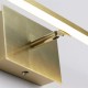 Подсветка для зеркала Searchlight 68241-61SB Amalfi LED Wall Light IP44, Satin Brass Metal, 10 Вт, 715 лм, 2700К