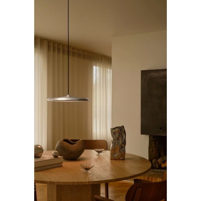 Подвесной светильник DFTP 2420223034 Artist 40 Stainless steel, 24 Вт, 1600 лм, 3000K