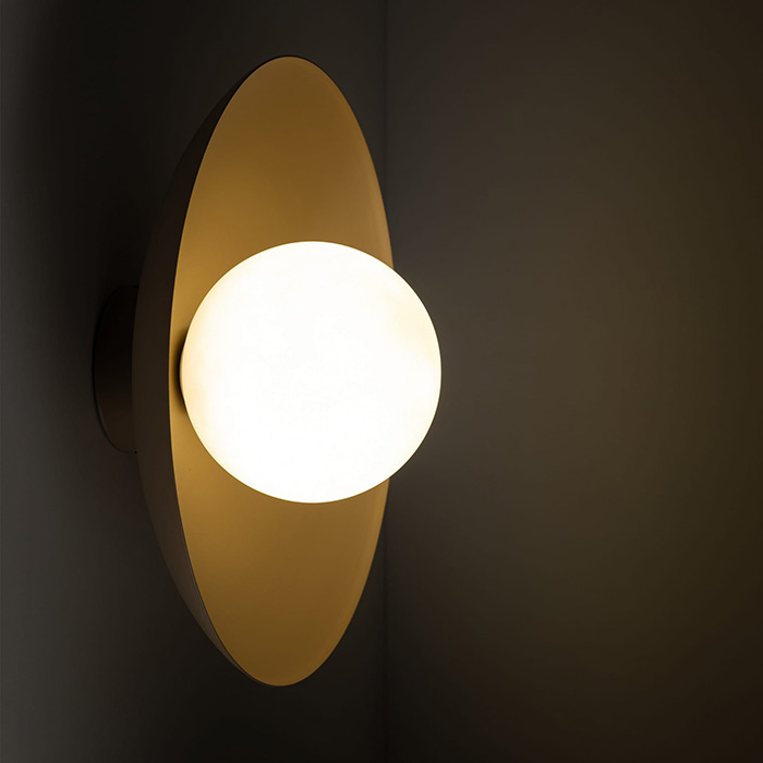 Бра, настенный светильник TK Lighting 10936 Slate G9 1x8W IP20 бежевый